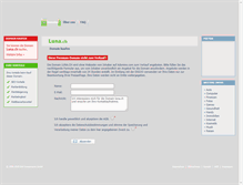 Tablet Screenshot of luna.ch