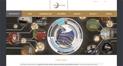 Desktop Screenshot of luna.cz