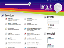 Tablet Screenshot of luna.it