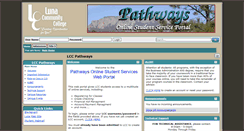 Desktop Screenshot of pathways.luna.edu