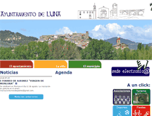 Tablet Screenshot of luna.es