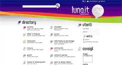 Desktop Screenshot of immobili.luna.it