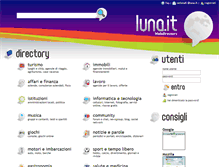 Tablet Screenshot of i.luna.it